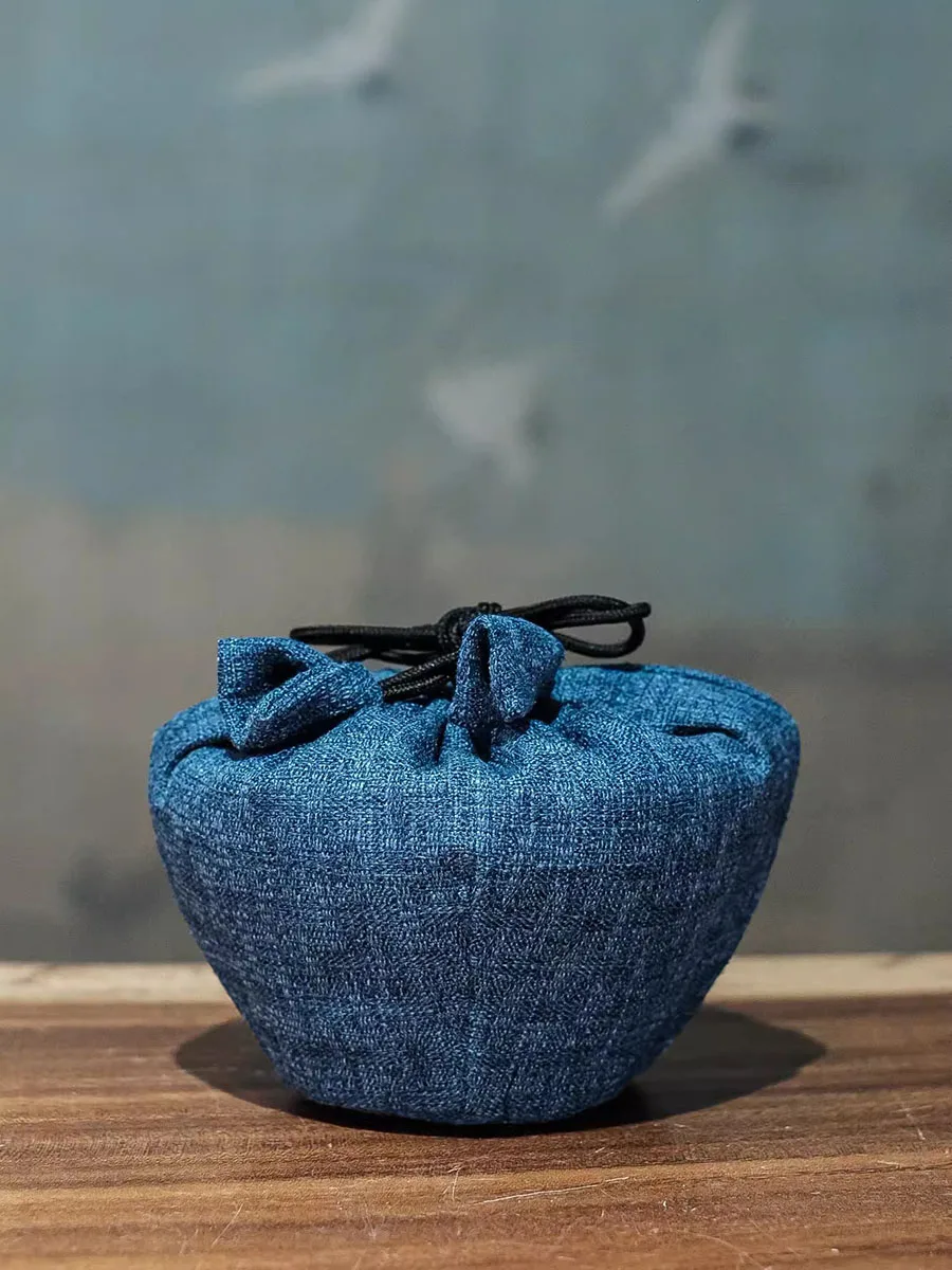 Tea-Pointing Portable Cloth Bag, Song-Style Teapot Supplies, Storage Bag, Teacup Tea Set, Tea Accessories