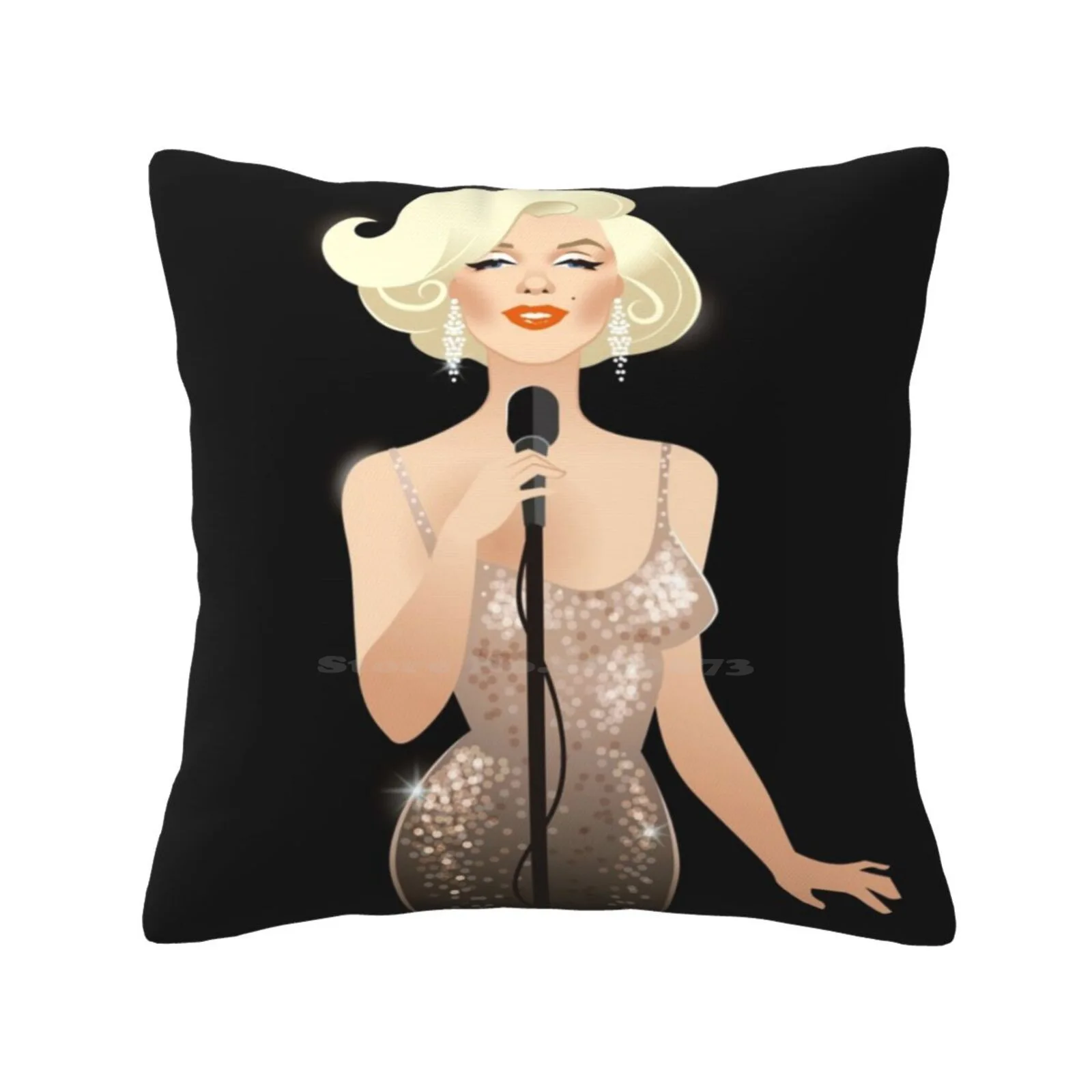 Buon Compleanno Mr. President Pillow Cover Hug Federa Marilyn Monroe Buon Compleanno Mr President 1962 Icon Legend Blonde