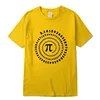 Math Pi Symbol Harajuku T-shirt Fashion women's oversized pattern T-shirt Women's top unisex T-shirt Chemise Homme 6