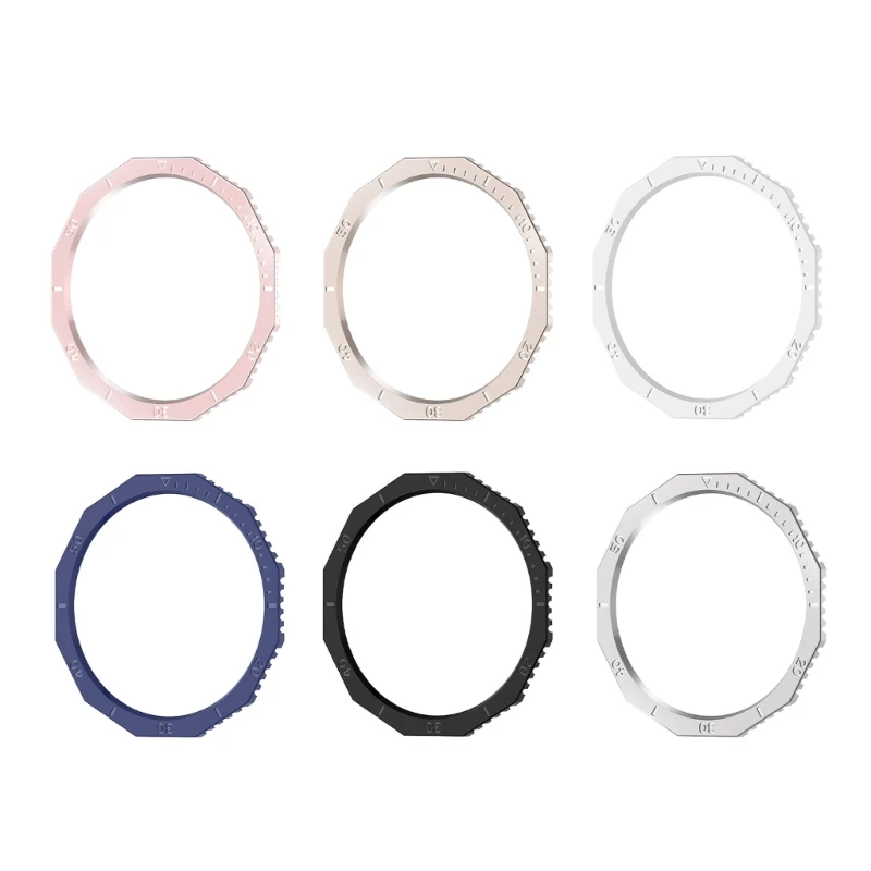 

Frame Rings Anti Scratch PC Cover Frame Rings Cover for Watch6 Classic43mm R950 P9JB