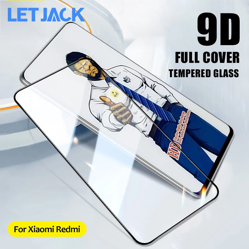 

9D Tempered Glass For Xiaomi Redmi K70 K60 K50 Ultra K40S K40 Gaming Screen Protector For Redmi Note 7 8 9S 9 10 Pro Max Glass