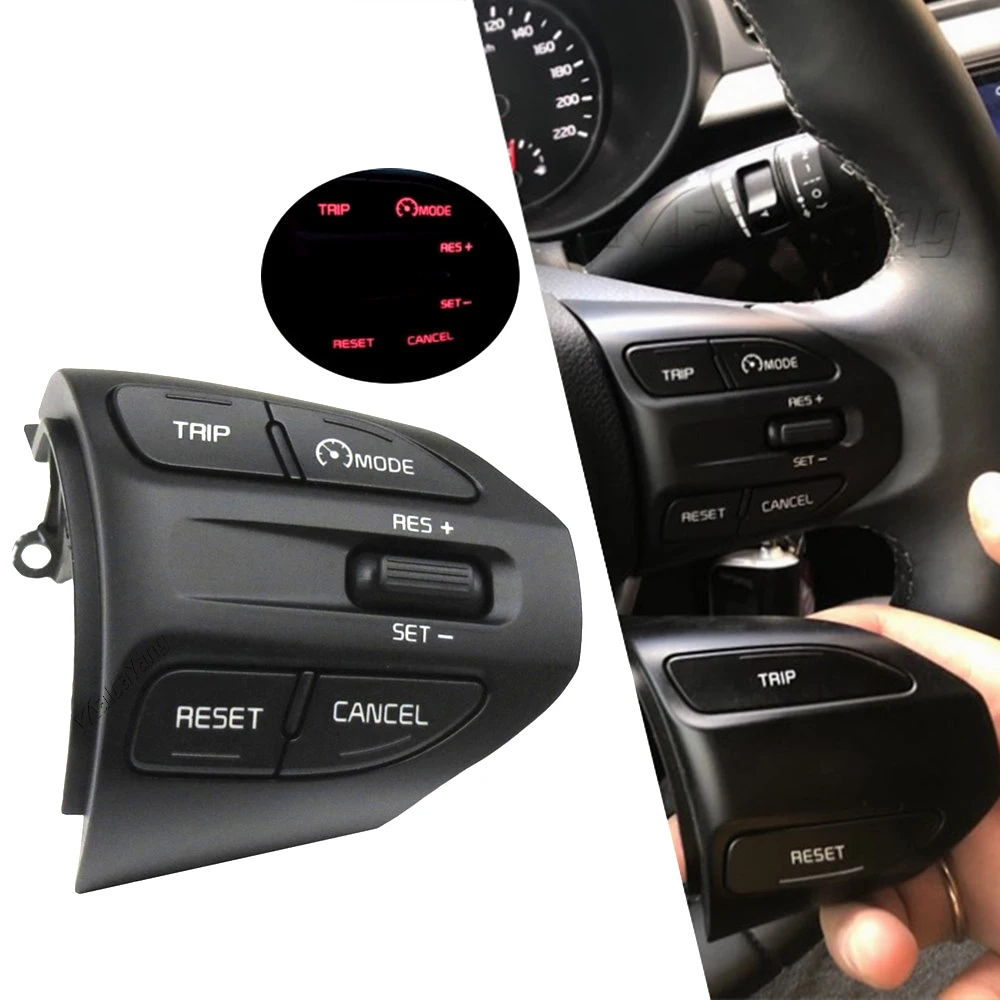 For Kia Rio 20182021 Xline K2 Rio 4 Multifunctional Steering Wheel
