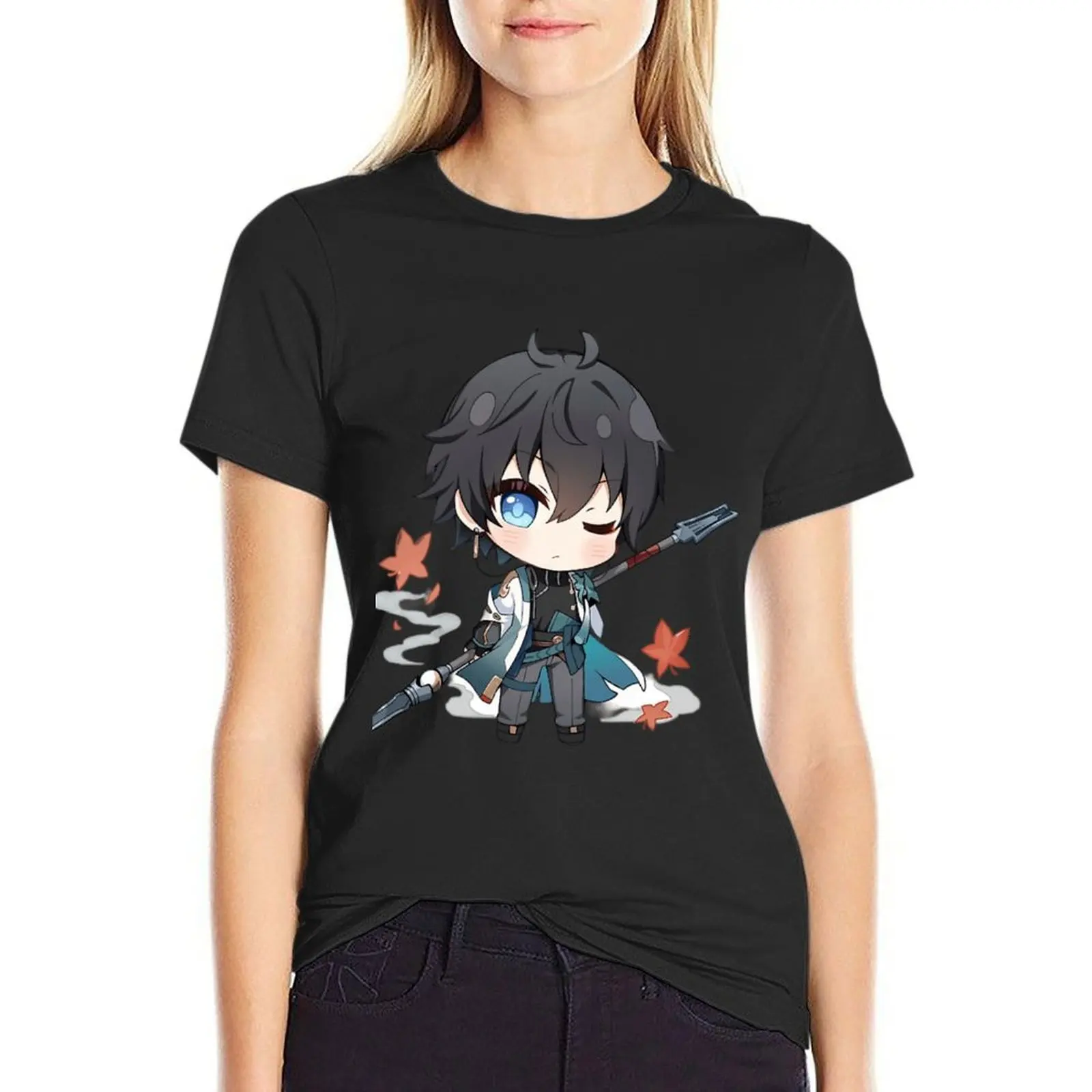 

Dan Heng - Honkai StarRail T-Shirt sublime sweat funny t shirt dress Women
