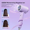 2400W High-Speed High-Power Hair Dryer, Home Hair Salon, Hotel Blue Light Ion Constant Temperature Silent Hair Dryer Cylinder 3