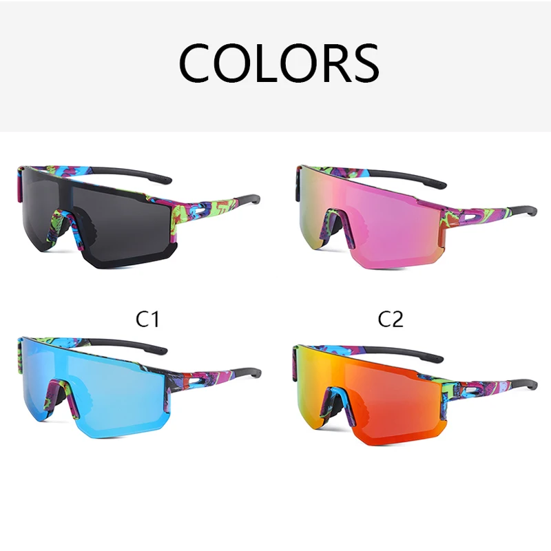 REXXAR Neue Fahrradbrille UV400 Sonnenbrille für Herren und Damen – Outdoor-Sport-MTB-Brille für Radfahren und Wandern – Detail 9