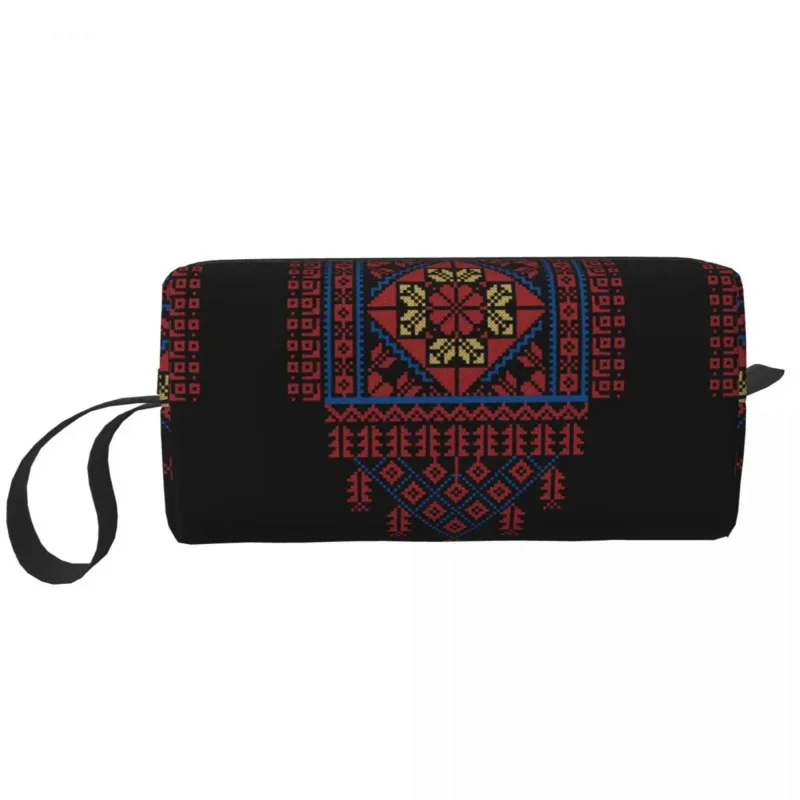 

Palestinian Jordanian Makeup Bag Pouch Tatreez Jordanian Jerusalem Cosmetic Bag Travel Toiletry Small Makeup Pouch Storage Bag