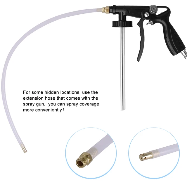 Airbrush Paint for Automobile Chassis Glue Gun Auto Armored Sprayer Adjustable Undercoating Metal Sprayer Gun Underbody Coating 5