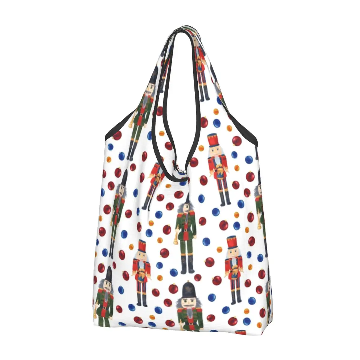 

Сумки для покупок с узором «гайкер», забавная Сумка-тоут, сумка на плечо, большая портативная Рождественская декоративная подарочная сумка