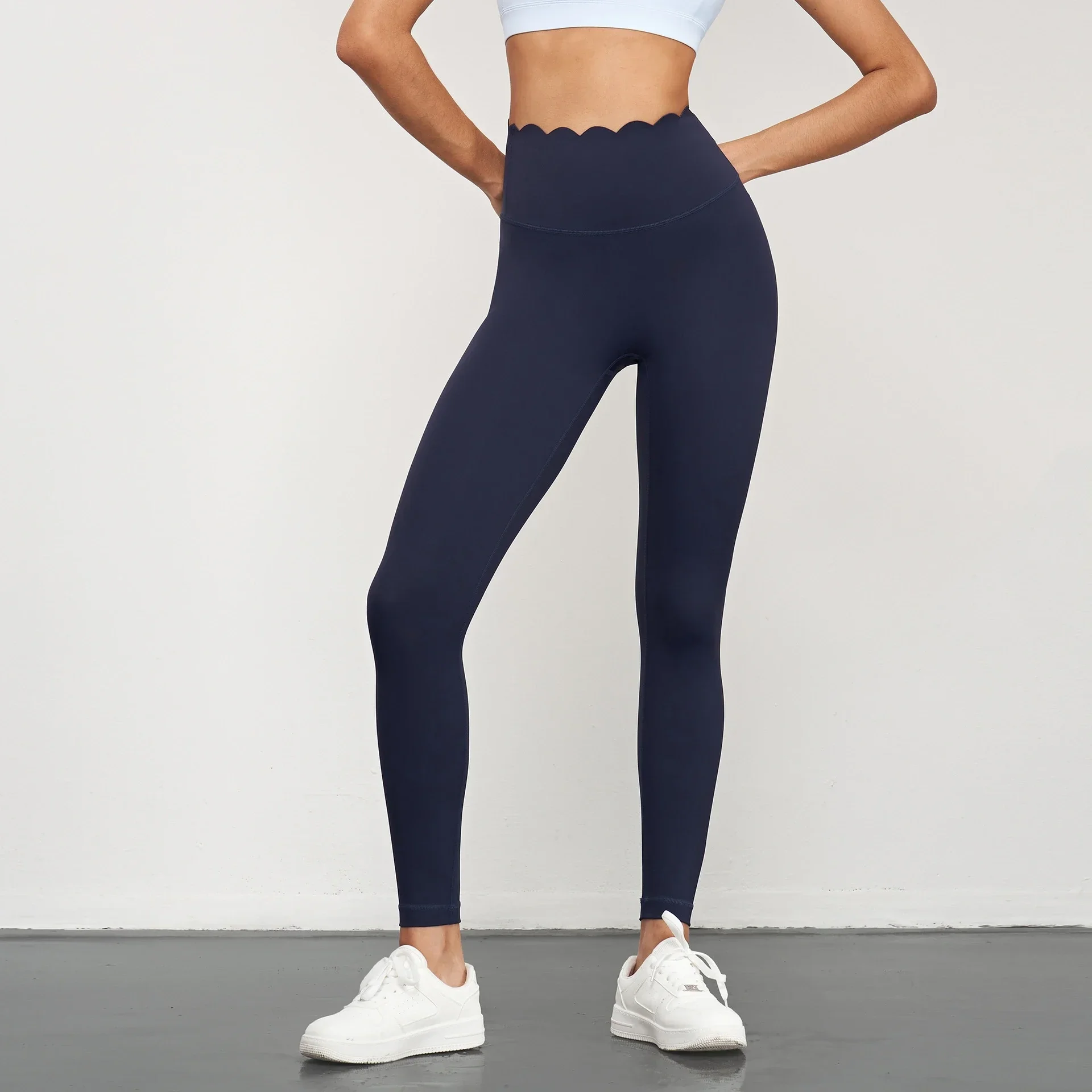 Women's Seamless Lycra Workout Set - Shock-Proof Sports Bra & High-Waist Yoga Bottoms