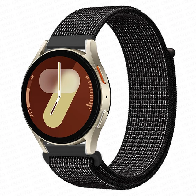 Versatile Nylon Loop Bracelet for Smartwatches - 22mm/20mm Band