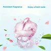 90pcs Portable Laundry Sheet Fruit Crystal Laundry Bubble Paper Cleaning Sheet Strong Decontamination Scent Lasting 3