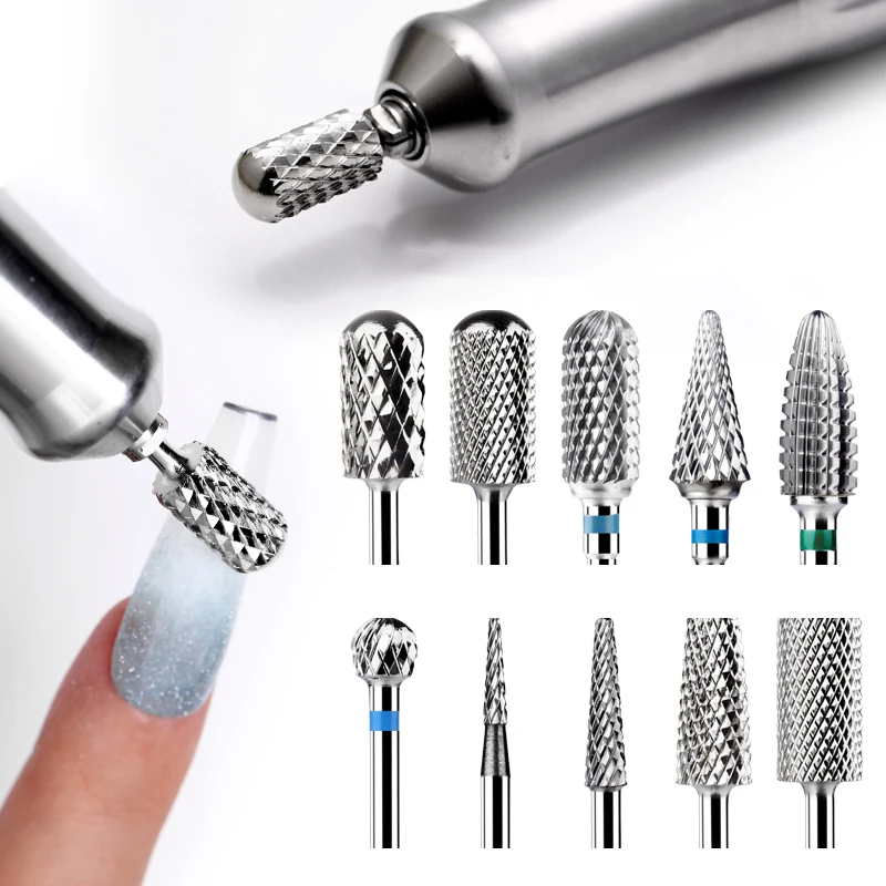 Tungsten Nail Drill Bit Milling Cutter For Manicure Pedicure Nail Files