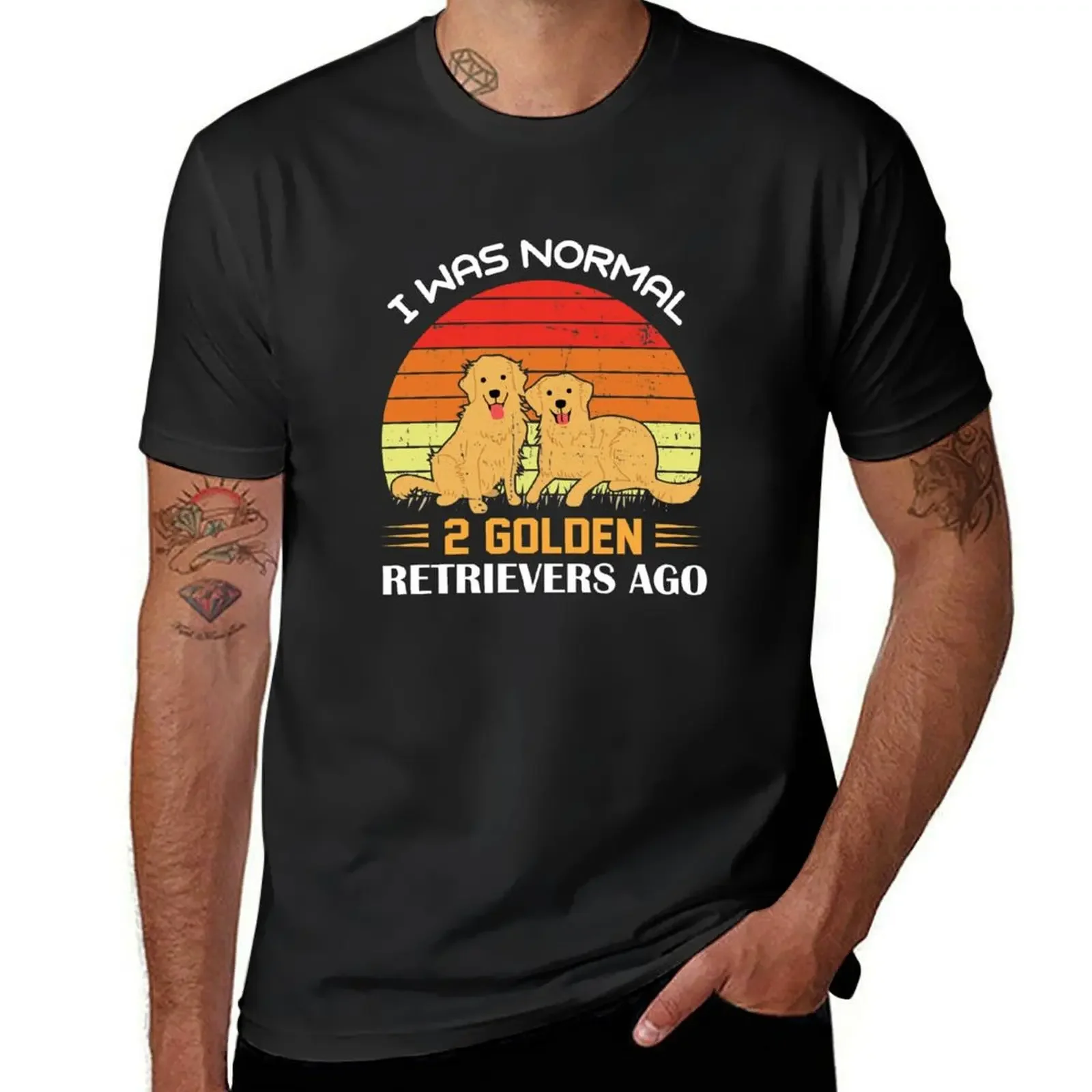 

Dog Owner Golden Retriever Lover T-shirt summer tops sublime vintage clothes mens t shirts