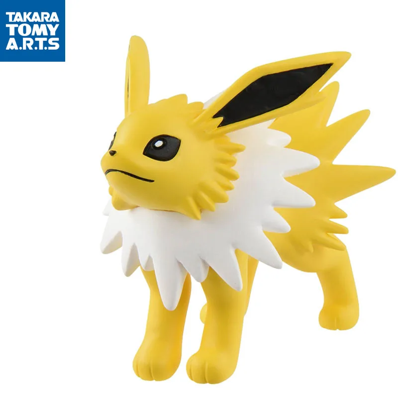 

TAKARA TOMY Original Pokemon Anime Figures Jolteon Pocket Monster Anime Action Figures Collection Model Dolls Toys for Children