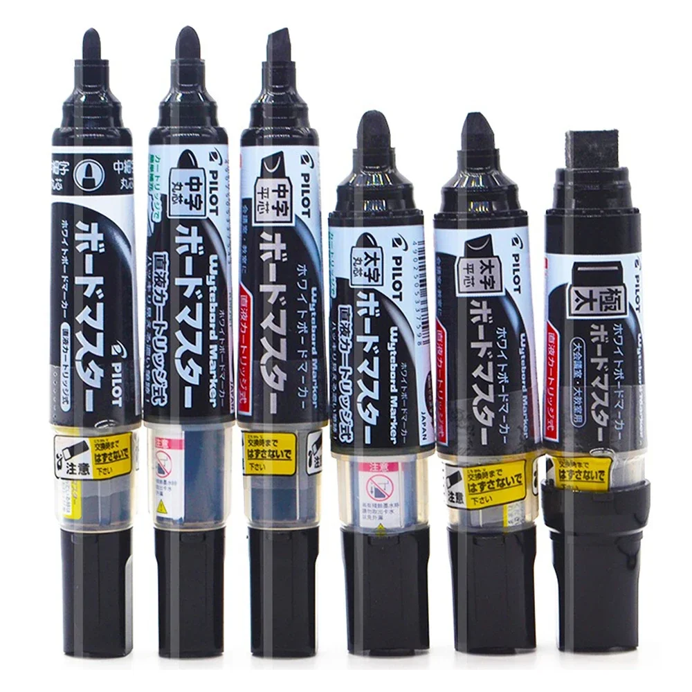 일본 파일럿 화이트보드 펜, WBMAVBM 교환식 잉크 가방, 대용량 회의 훈련, 교사 사무용품, 1 개