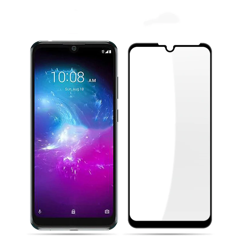 

9D Tempered Glass for ZTE Blade A5 A7 A7S 2020 Black Edge Screen Protector for Blade A5 A7 2020 Full Cover 9H Protective Film