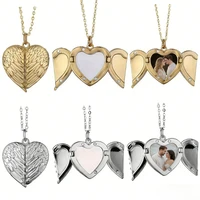 Personalized Angel Wing Small Box Locket Necklace Custom Picture Photo Pendant Necklace Unique Christmas Valentine Keepsake Gift - Image 5