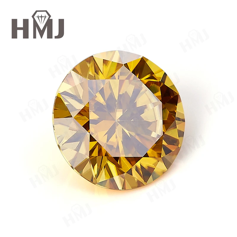0,5-10ct Laborgezüchteter Moissanit in Grau, Champagner, Gold, Gelb, Granatapfelrot, Rundschliff, Ringe, Ohrringe, Perlenherstellung, DIY-Geschenk – Detail 37