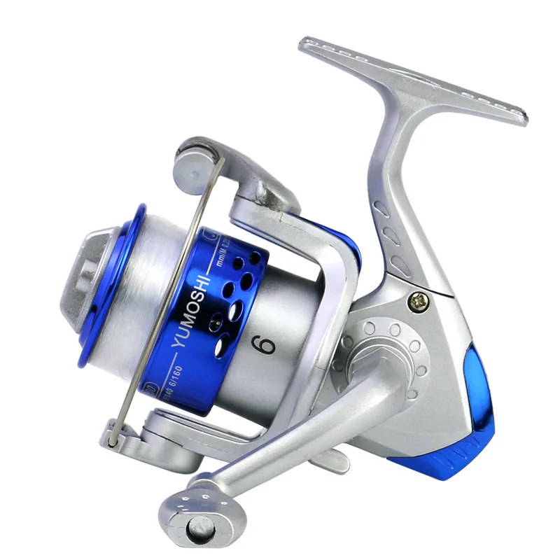 JL3000 Spinning Fishing Reel, Folding Handle, Electroplated with