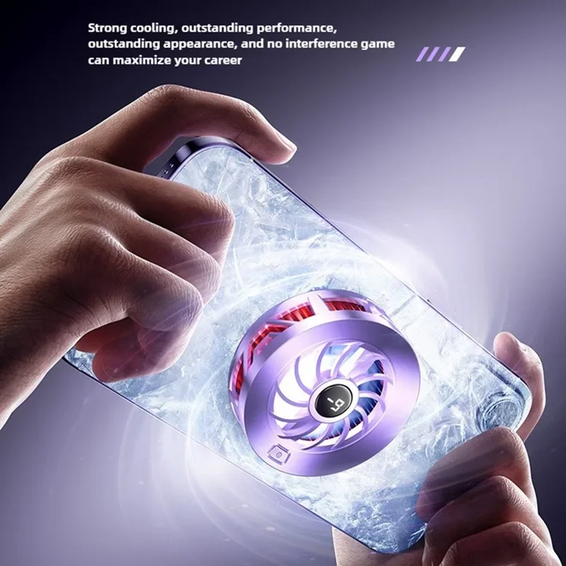 GD35 휴대 전화 4 기어 PUBG 게임 쿨러 반도체 냉동 자기 냉각 라디에이터 for IPhone 12 13 14 15 Pro Max