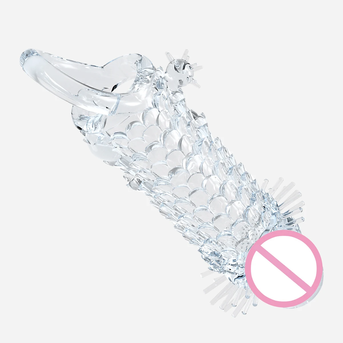 Herbruikbare siliconen penis sleeve voor vertraging_voghion.com