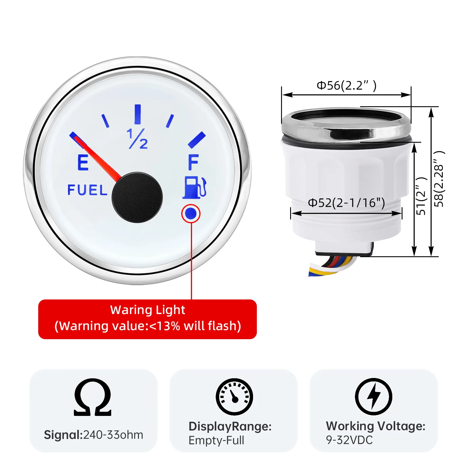 Waterniveausensordetector 0-190ohm Brandstofniveausensor 100MM 150MM 200MM 250MM 600MM 1000MM Olie Vloeistof Tank Brandstof Verzenden Unit Waterniveausensor for Gauge(300MM Waterniveausensordetector 0-190ohm Brandstofniveausensor 100MM 150MM 200MM 250MM 600MM 1000MM Olie Vloeistof Tank Brandstof Verzenden Unit Waterniveausensor for Gauge(300MM