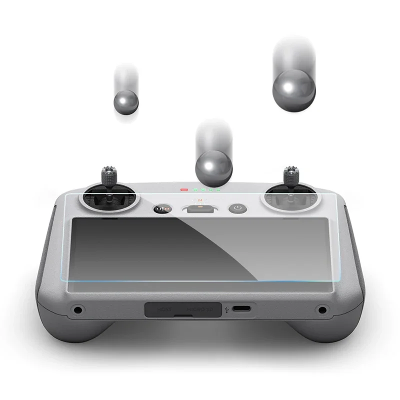 Drone Quadcopter Drone Accessories 9H Tempered Glass Film for DJI MINI 3 Pro / MINI 3 Drone RC Remote Controller Screen
