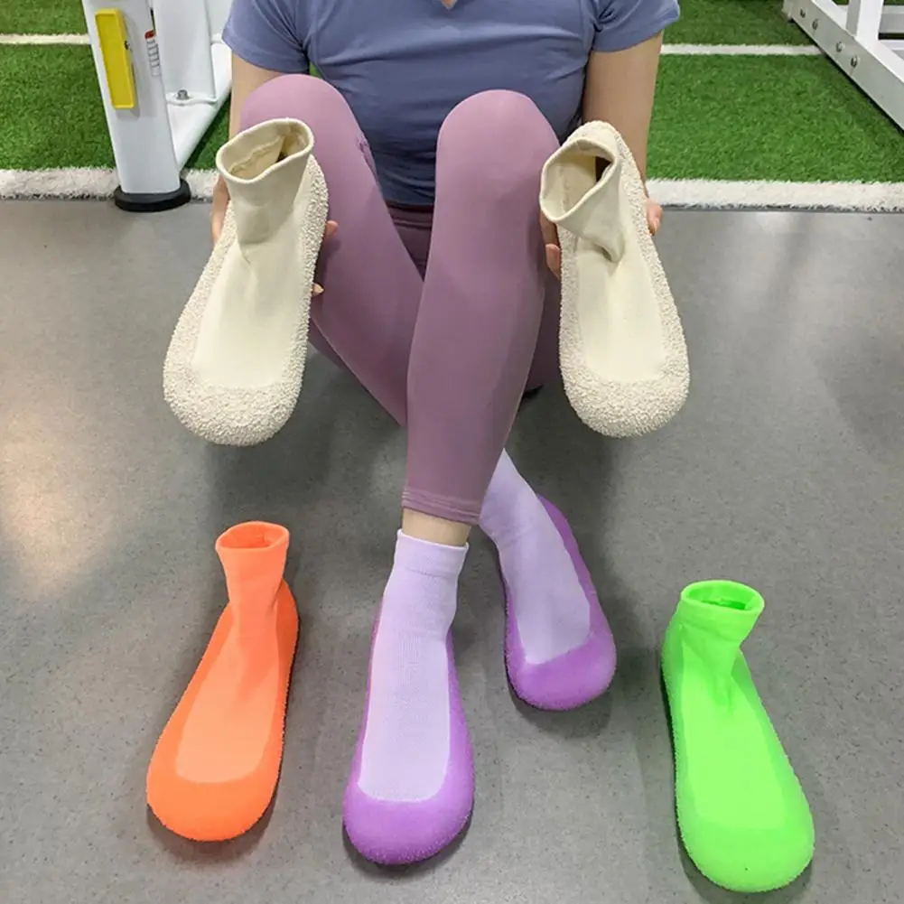Gym Unisex Sock Luminous Yoga Shoes Beach Sports Barefoot Ultra Portable Swimming Sports Footwear Summer Beach party