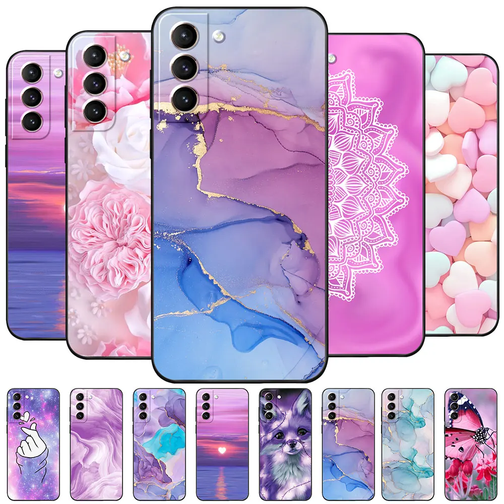 Custodia Per Samsung S21 Plus S21 Fe S21 4G 5G Coque S21 Custodia Per Telefono Moda In Silicone Ultra Morbido Per Samsung Galaxy S21 + Funda Cover