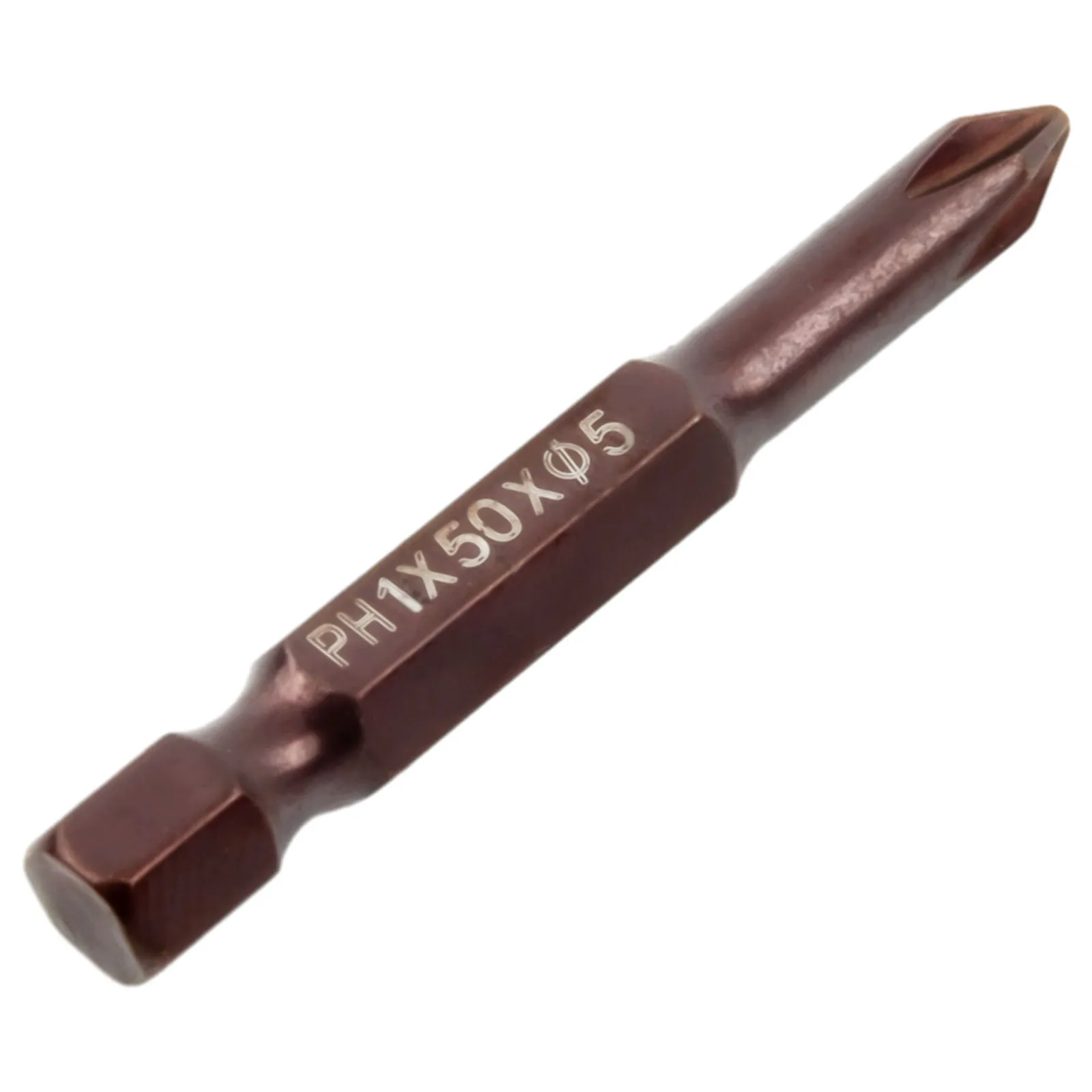 1pc 50mm Kreuz Schraubendreher-bits 1/4 Zoll Hex Schaft Elektrische Schraubendreher Bit Legierung Stahl Schraube Stick Hand werkzeuge PH00 PH0 PH1 PH2 – Detail 4
