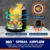 Smokeless Outdoor Wood Burning Fire Pit Stove with Black Exterior for Efficient Wood Fires in Camping Trips Backyard Gatherings 3