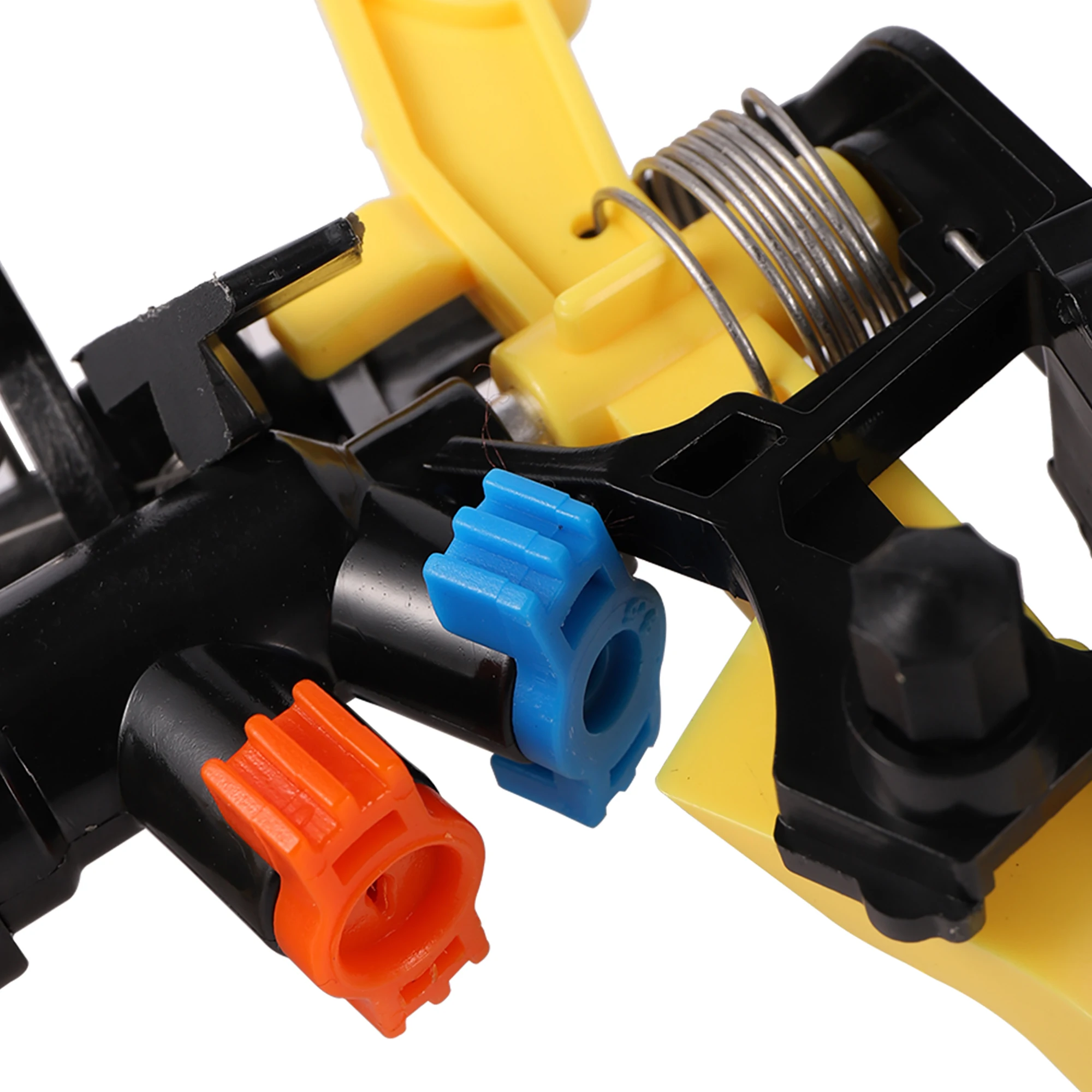 Double Outlet Impact Rocker Sprinkler Nozzle 360 Degree Rotary Jet 1/2" Male Thread