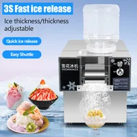 Mini Snow Ice Maker, 60KG/24h Snowflake Ice Shaver, 220V/110V, Efficient Cooling, Compact Design, Easy Maintenance for Bingsu 2