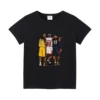 New Summer Basketball Print Tee Tops, Boy's Round Neck Casual Short Sleeve Comfortable Soft Versatile Kid T-shirt 3