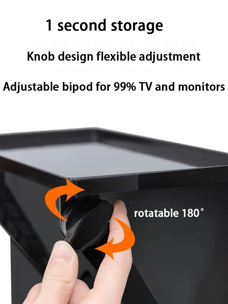 Adjustable ABS Monitor Organizer Rack Mount for Computer Screen