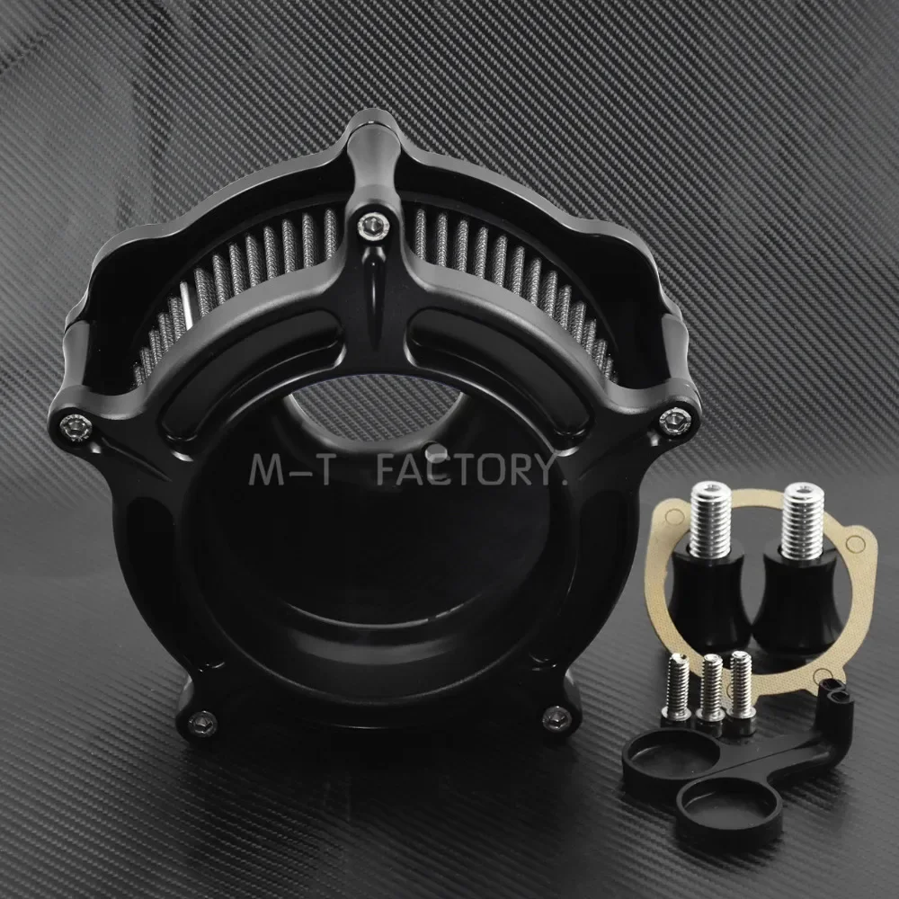 Motorcycle Air Filter Intake Air Cleaner System Kit For Harley Sportster XL Iron 883 1200 Touring Road King Softail Dyna FLHT