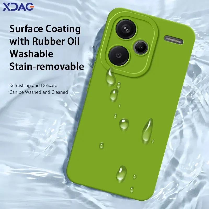 Luxury Angel Eyes Square Liquid Silicone Case - Premium Soft Cover