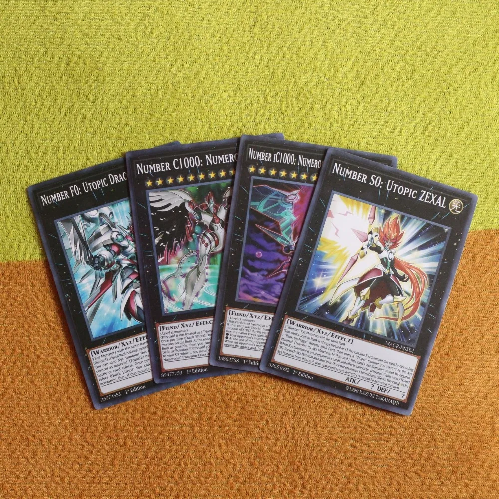 Yugioh Card SER Letter In English NO.COMPLETE FILE Number