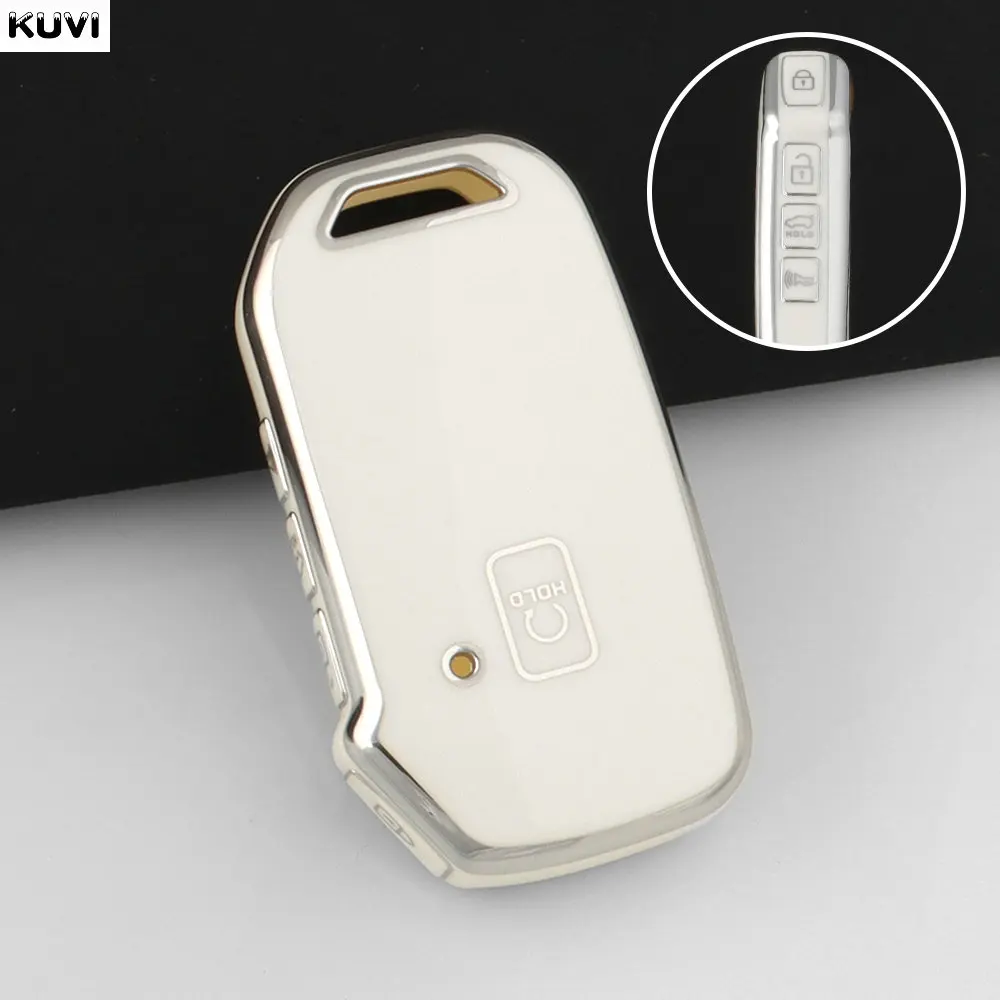 Premium TPU Car Key Case Shell & Keychain
