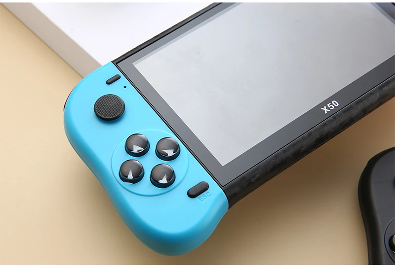 2022 X50 5.1 HD screen 64bit Video games supports multiple emulators ortable Handheld Retro Game Console Video Player tv output