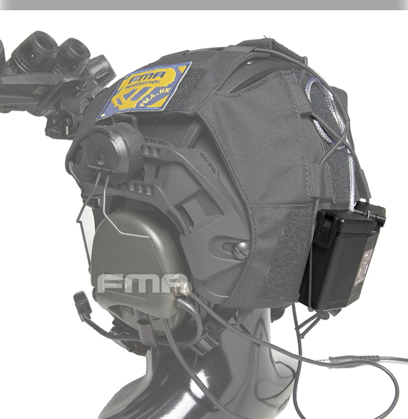 FMA Dummy Model & Functional Version NVG Helmet ANVIS 9 AN/AVS-6&9 Battery Case Box , Wire TB1273-A/B/C