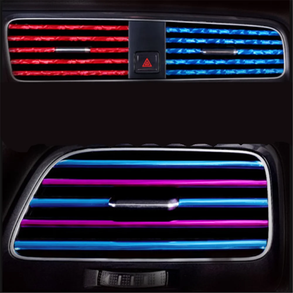 Car Styling Air Outlet Strip Per Renault Megane 2 3 Duster Logan Clio 4 3 Laguna 2 Sandero Scenic 2 Captur