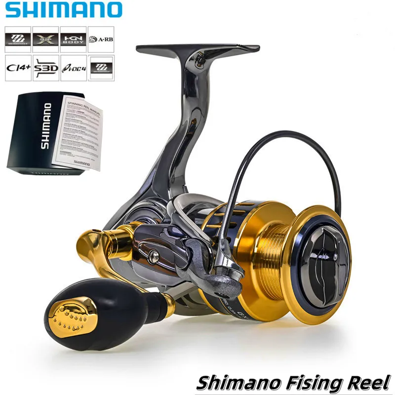 

Рыболовная катушка Shimano New Metal (CODEK), максимальная мощность 15 кг, спиннинг, катушка для спиннинга, подходит для всех waters