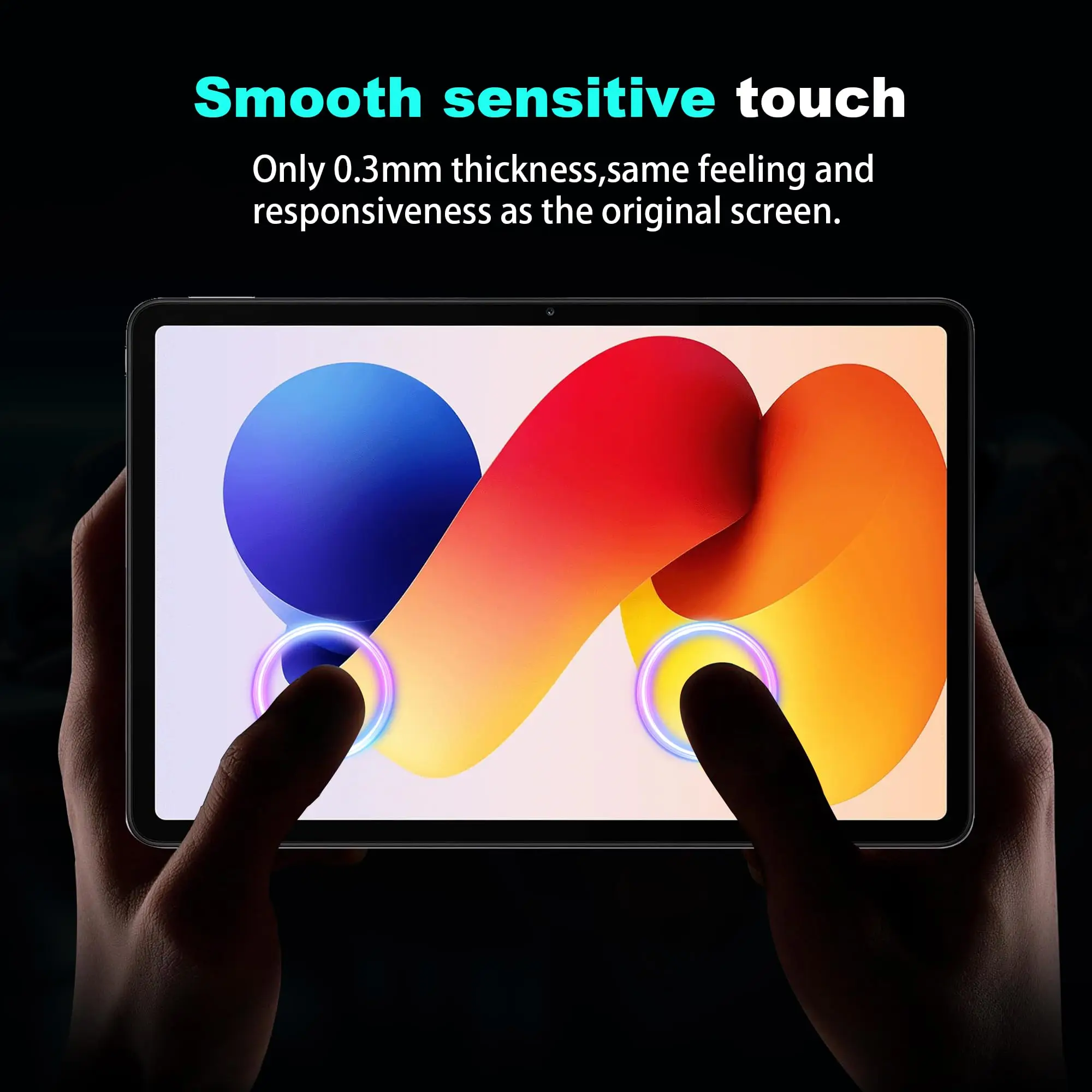 Premium Tempered Glass Screen Protector - 9H Hardness, HD Clarity, 12.1