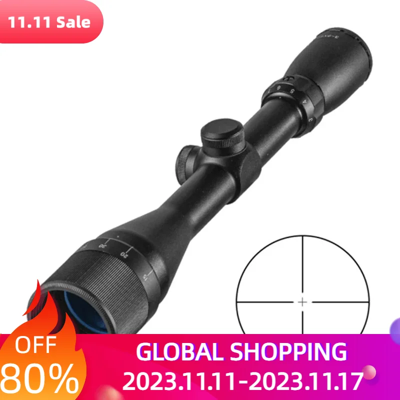

3-9x40AO Sight Scope Optics Sight For Hunting Tactical Riflescope Collimator Sniper airsoft pistol gun