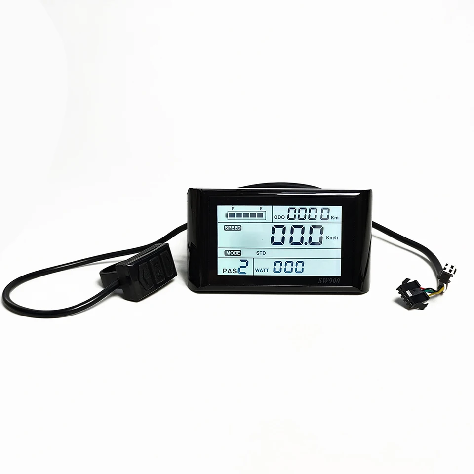 Universal 35A 3-Mode Smart Controller For 750W-1500W E-Bikes - 36V/48V/52V With UKC1 Colorful Display | Self-Learning, Sine Wave
