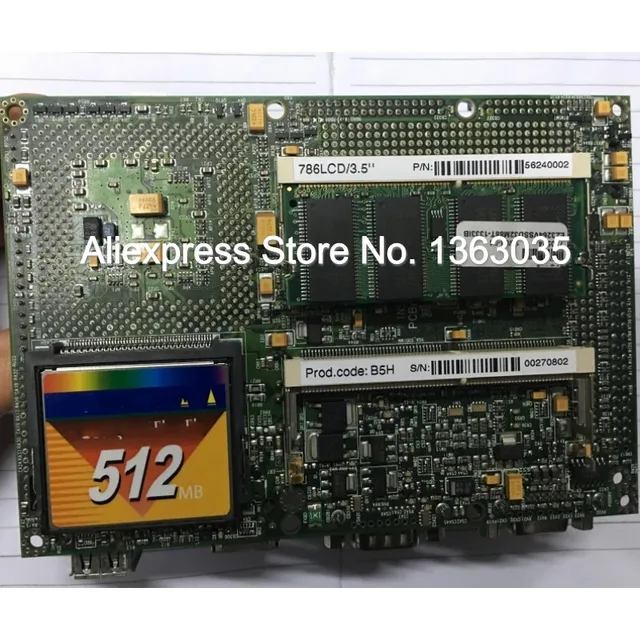 Карта процессора промышленной материнской платы 786LCD/3,5 дюйма протестирована, работает 786LCD 3,5 3