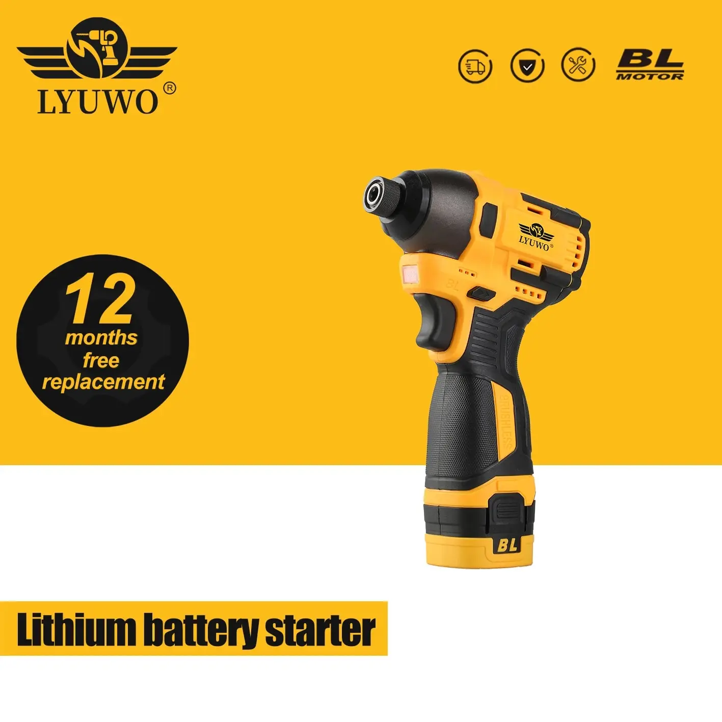 Беспроводная дрель-отвертка LYUWO LW-QZ30