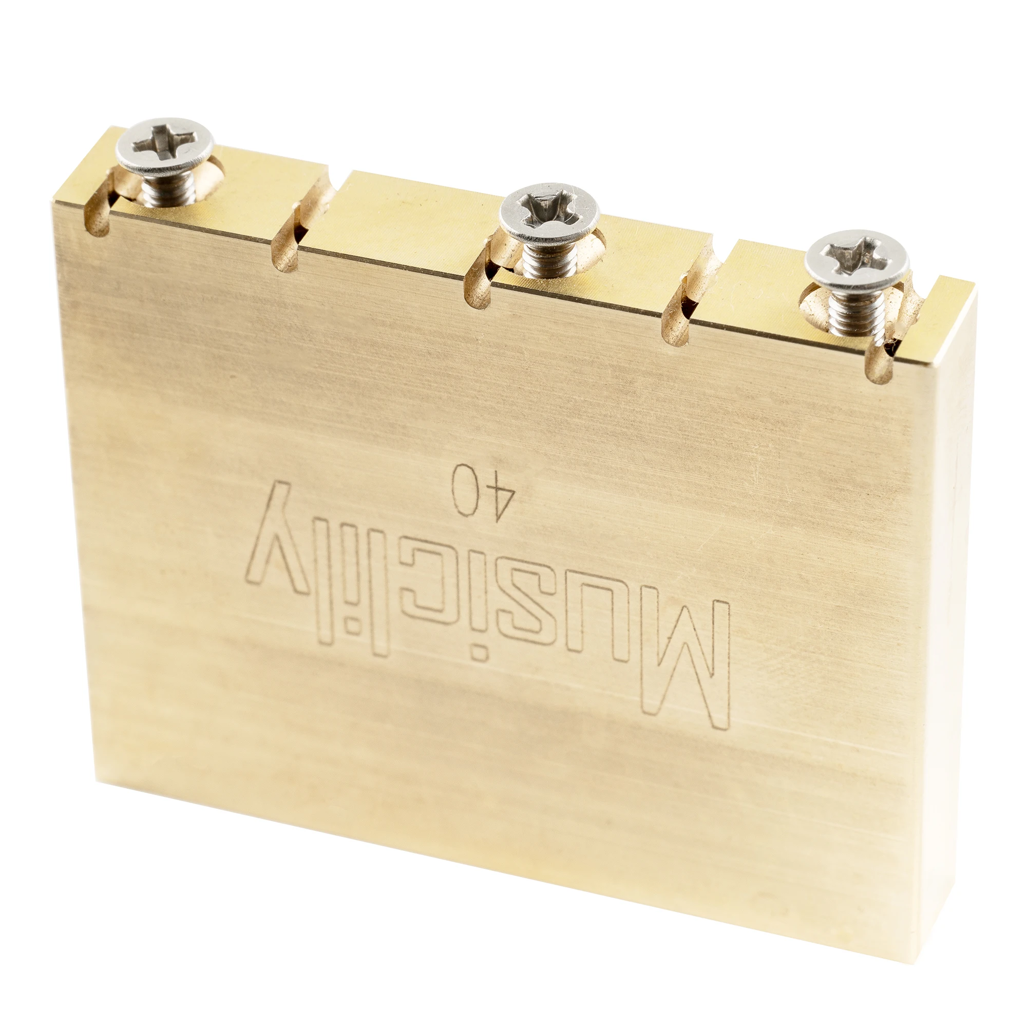 Musiclily Ultra Vollmassivmessingblock für E-Gitarre Gotoh GE1996T Floyd Rose Locking Tremolo Bridge – Detail 24