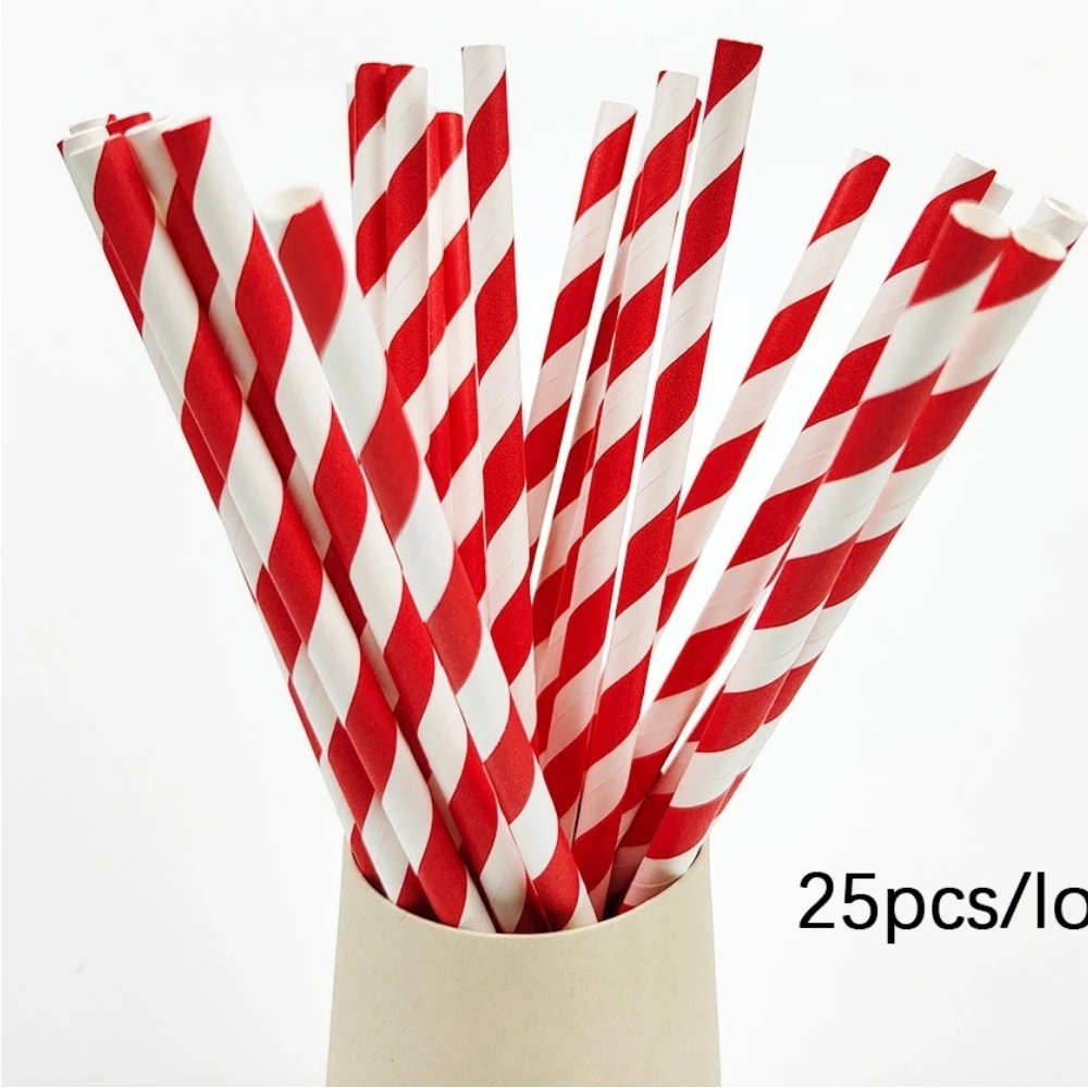 25pcs red